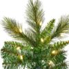 10′ Brighton Pine Christmas Tree, LED Color Changing Lights